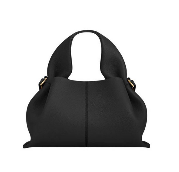 Bolsa Feminina Média Hobo Transversal Marselha Preta