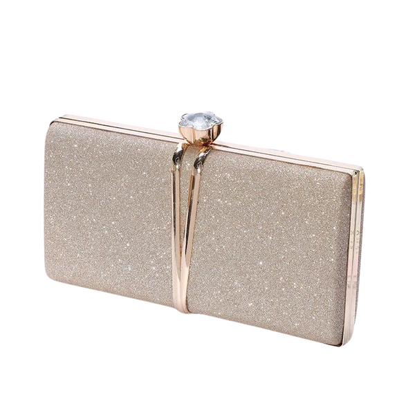 BOLSA FEMININA CLUTCH DE FESTA BRILHO NATASHA, material de alta qualidade, muito brilho, compacta, espaçosa, moderna, atemporal, minimalista, perfeita para casamento e festas.