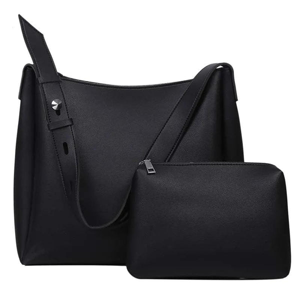 BOLSA FEMININA GRANDE TOTE SACOLA DE OMBRO DINAMARCA + NECESSÁRIE PRETA MARROM, espaçosa, versátil, combina com tudo, varios compartimentos internos, básica e clássica, acabamento premium e sofisticado.